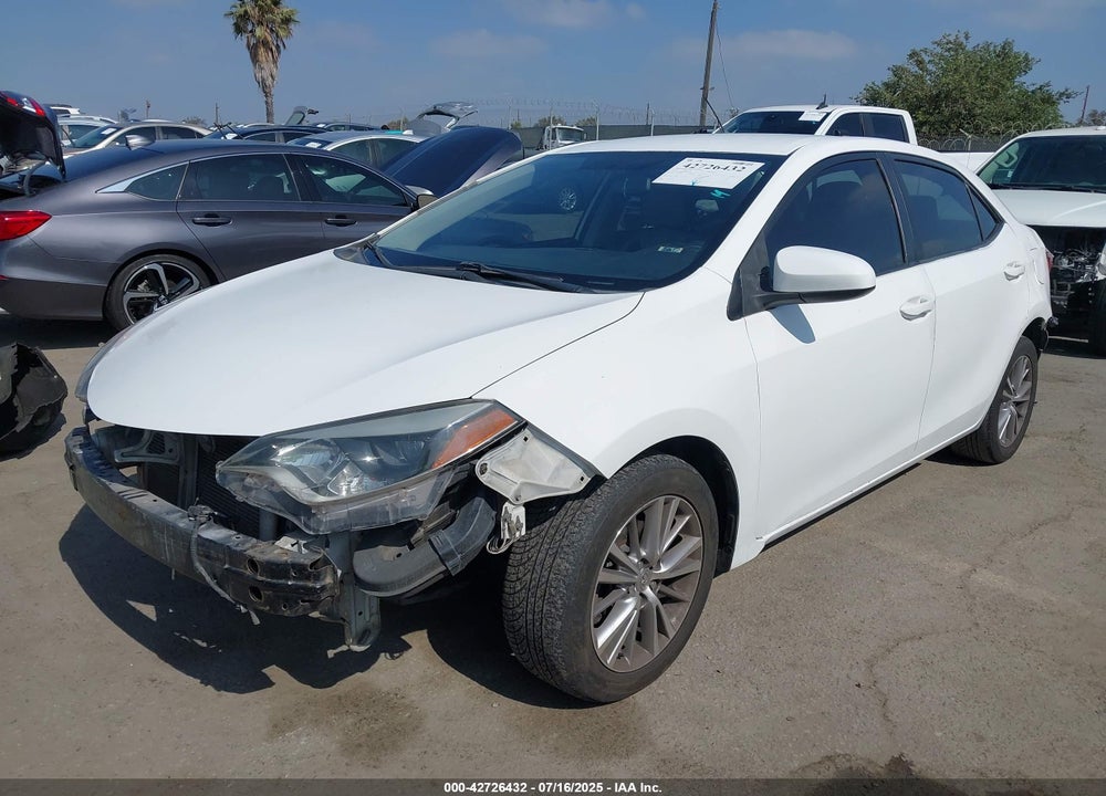 2015 TOYOTA COROLLA VIN: 5YFBURHE3FP273949