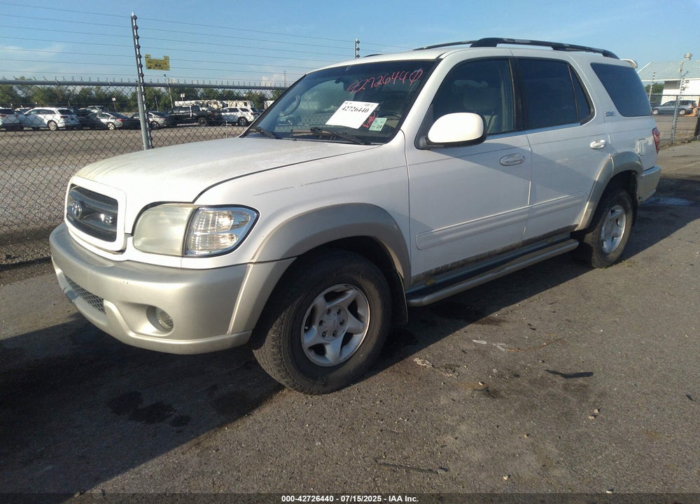 2002 TOYOTA SEQUOIA SR5 V8 VIN: 5TDZT34A72S099709
