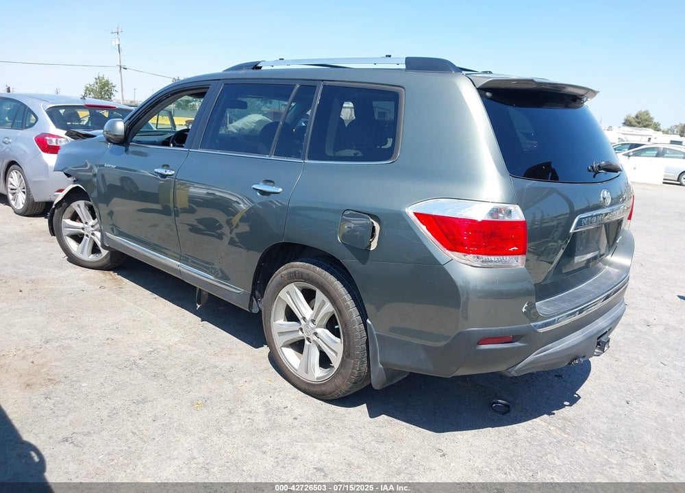 2013 TOYOTA HIGHLANDER VIN: 5TDDK3EH1DS271678