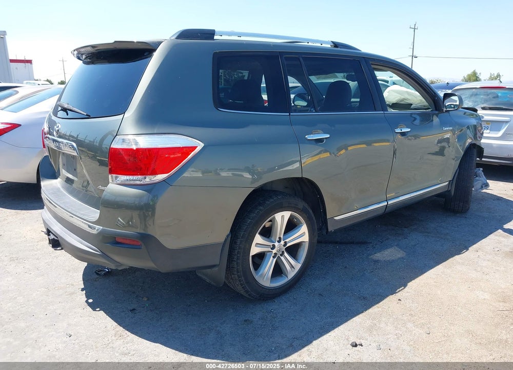 2013 TOYOTA HIGHLANDER VIN: 5TDDK3EH1DS271678
