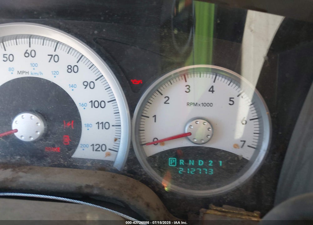 2005 DODGE DURANGO VIN: 1D4HB48D45F621311