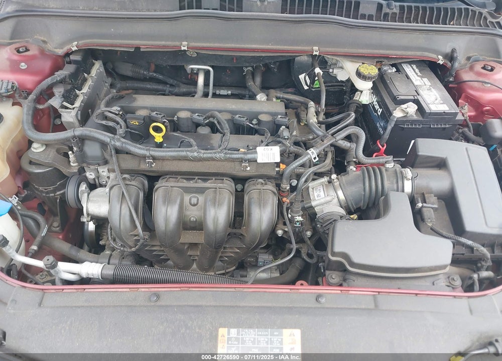 2016 FORD FUSION SE VIN: 3FA6P0H70GR244741