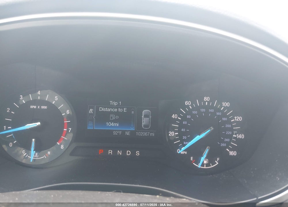 2016 FORD FUSION SE VIN: 3FA6P0H70GR244741