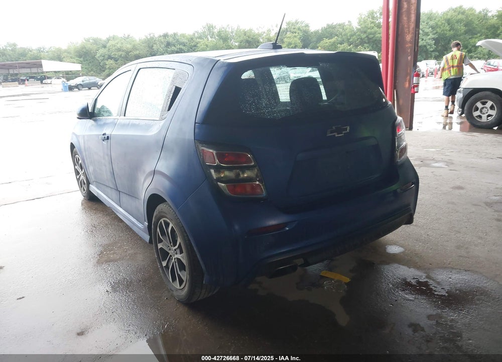 2019 CHEVROLET SONIC VIN: 1G1JD6SB0K4145196