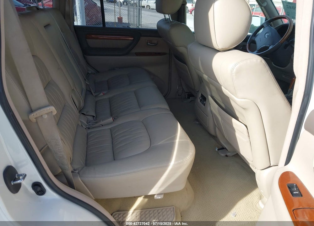2005 LEXUS LX 470 VIN: JTJHT00W754000878