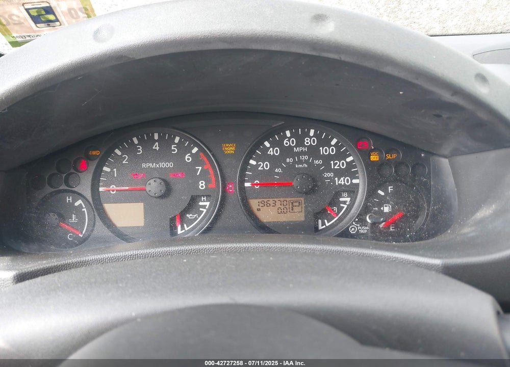 2007 NISSAN XTERRA VIN: 5N1AN08W97C501522