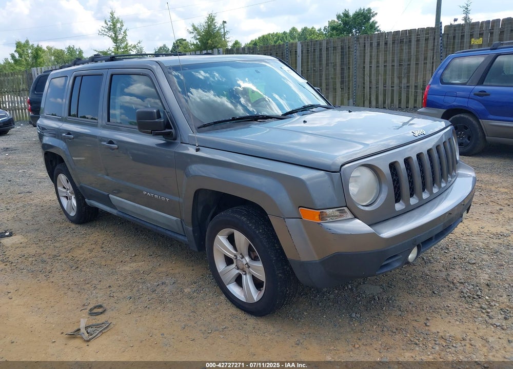 2012 JEEP PATRIOT LATITUDE VIN: 1C4NJRFB7CD528664