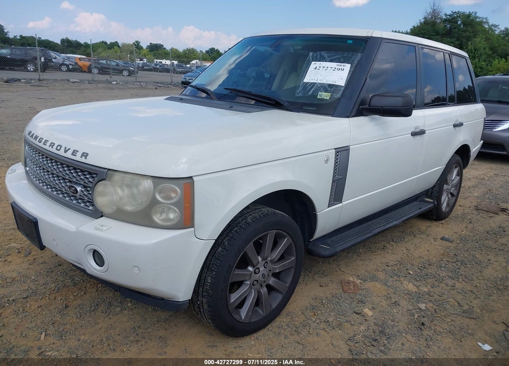 2008 LAND ROVER RANGE ROVER SUPERCHARGED VIN: SALMF13488A265557