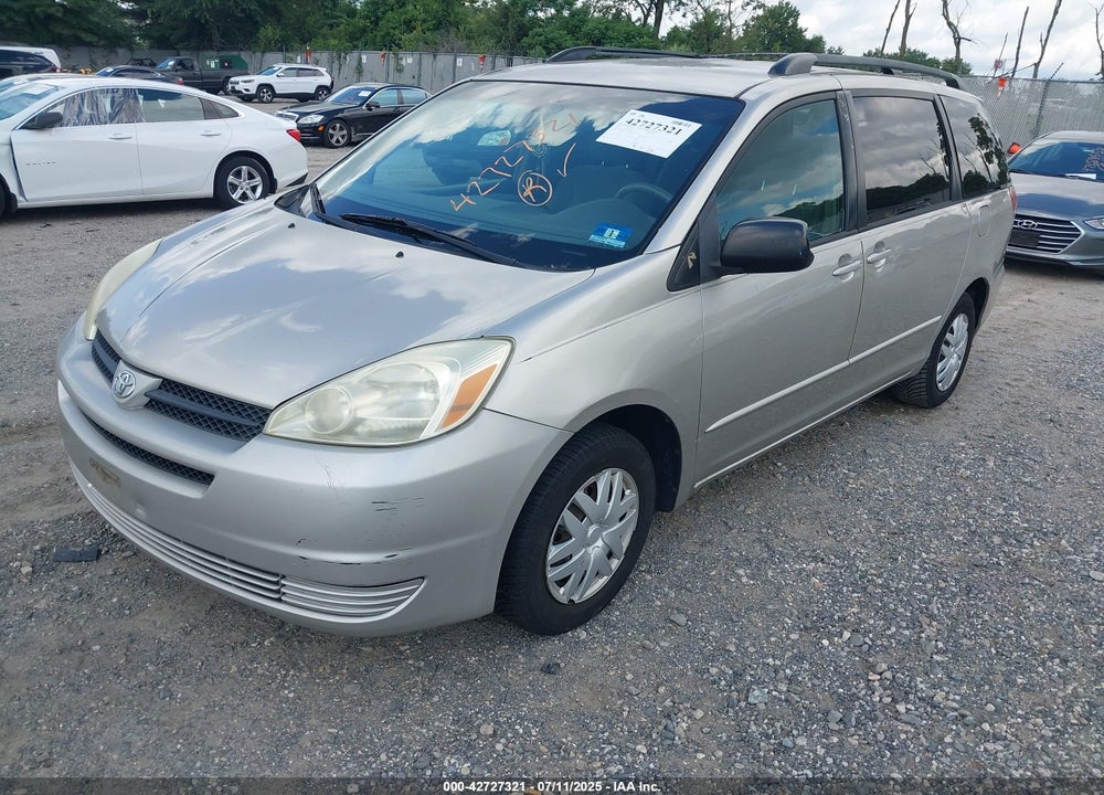 2005 TOYOTA SIENNA LE VIN: 5TDZA23C05S272543