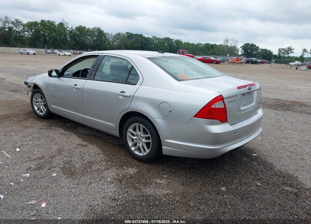 2012 FORD FUSION VIN: 3FAHP0GA3CR449826