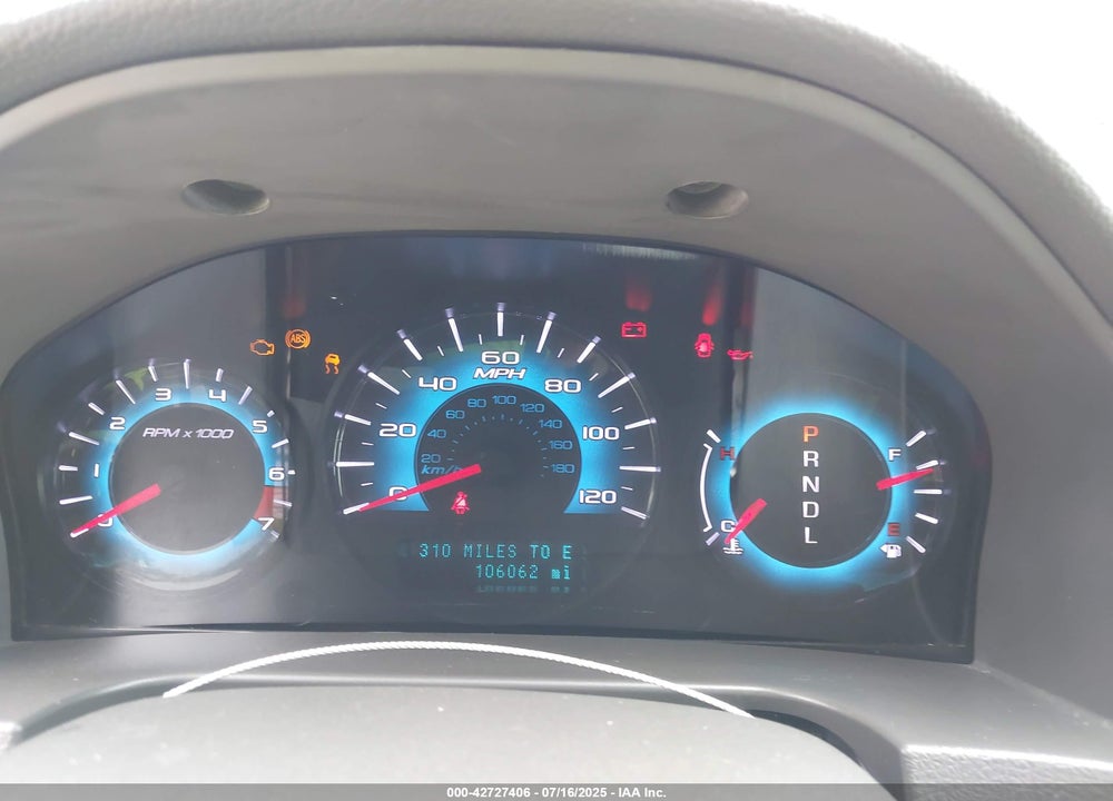 2012 FORD FUSION VIN: 3FAHP0GA3CR449826
