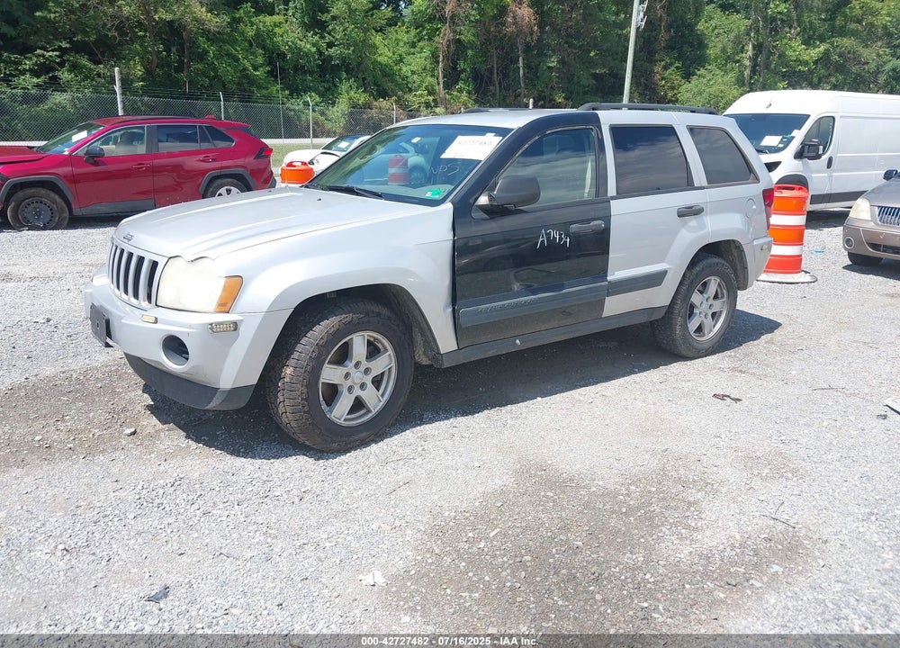 2005 JEEP GRAND CHEROKEE LAREDO VIN: 1J4GS48K25C626073