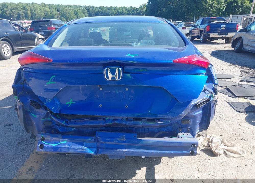 2016 HONDA CIVIC VIN: 19XFC2F51GE227179
