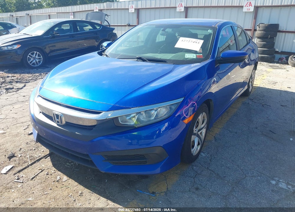 2016 HONDA CIVIC VIN: 19XFC2F51GE227179