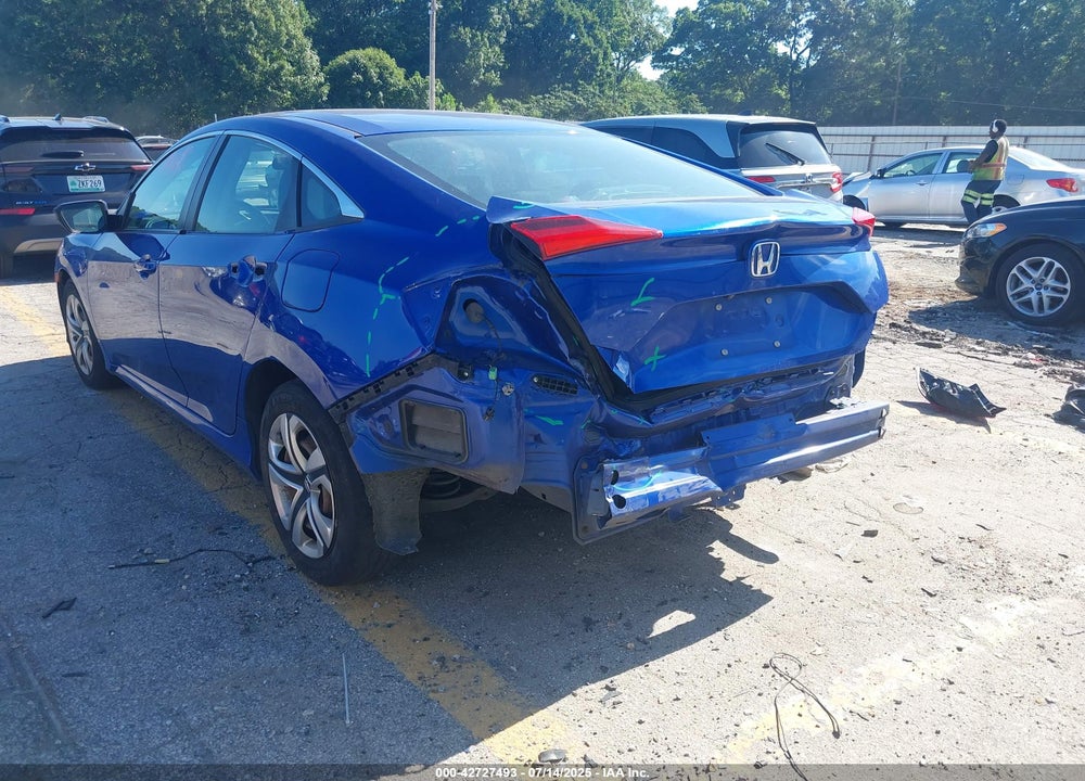 2016 HONDA CIVIC VIN: 19XFC2F51GE227179