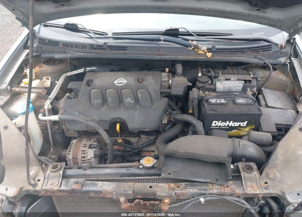 2008 NISSAN SENTRA VIN: 3N1AB61EX8L728938