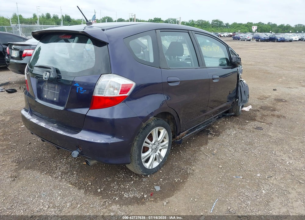 2009 HONDA FIT SPORT VIN: JHMGE884X9S050507