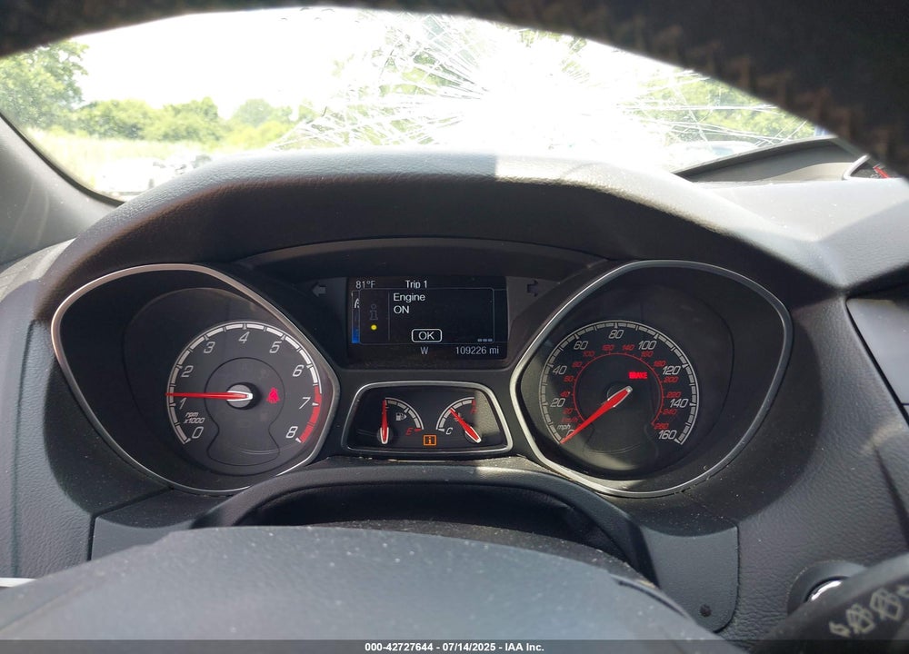 2014 FORD FOCUS ST VIN: 1FADP3L98EL127454