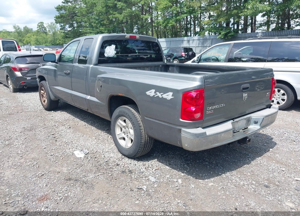 2005 DODGE DAKOTA SLT VIN: 1D7HW42N25S155393