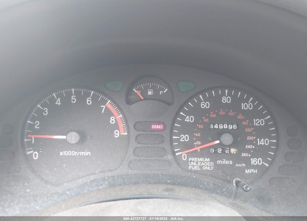 1994 MITSUBISHI 3000 GT VIN: JA3AM54J3RY027974