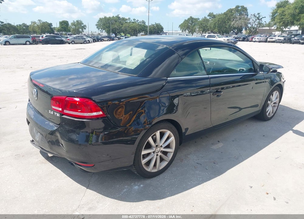 2013 VOLKSWAGEN EOS VIN: WVWBW8AH9DV003157