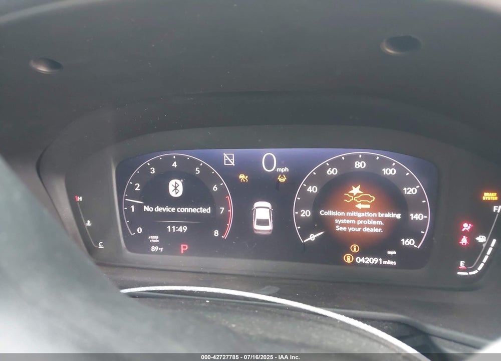 2023 HONDA ACCORD VIN: 1HGCY1F30PA060296