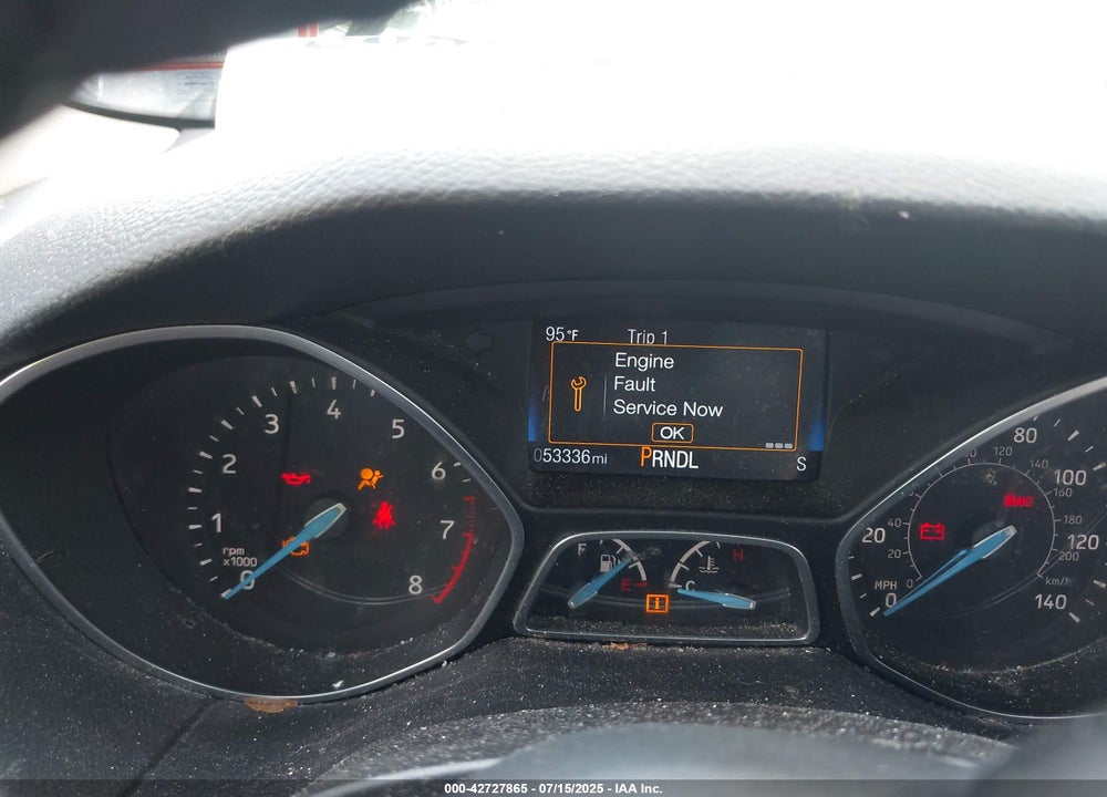 2018 FORD FOCUS VIN: 1FADP3K20JL254715