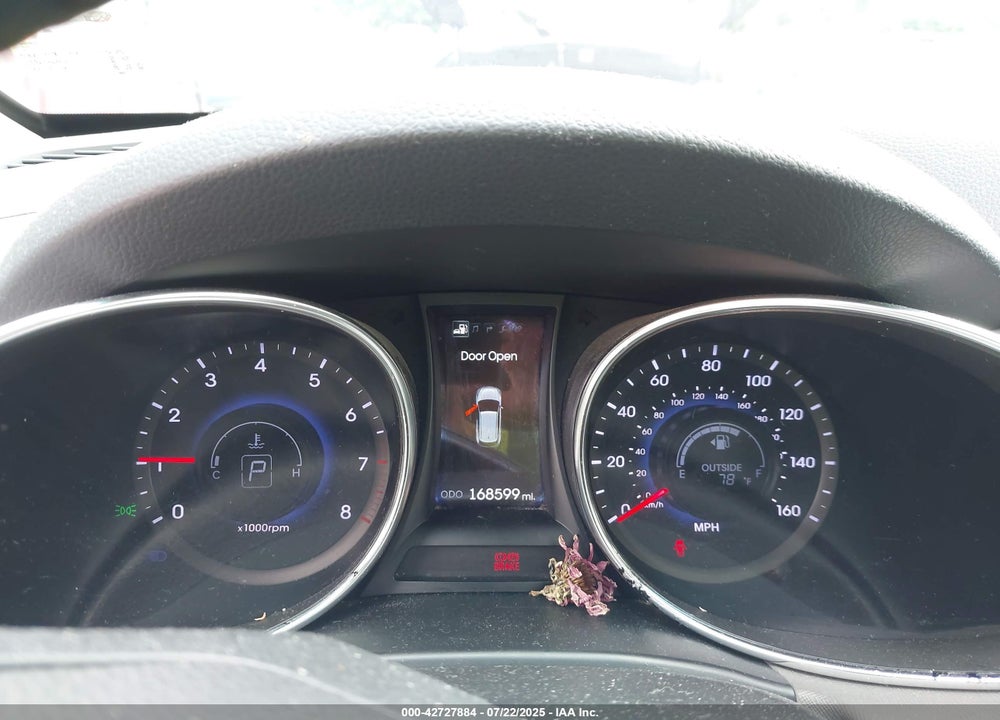 2013 HYUNDAI SANTA FE VIN: 5XYZWDLA1DG044574