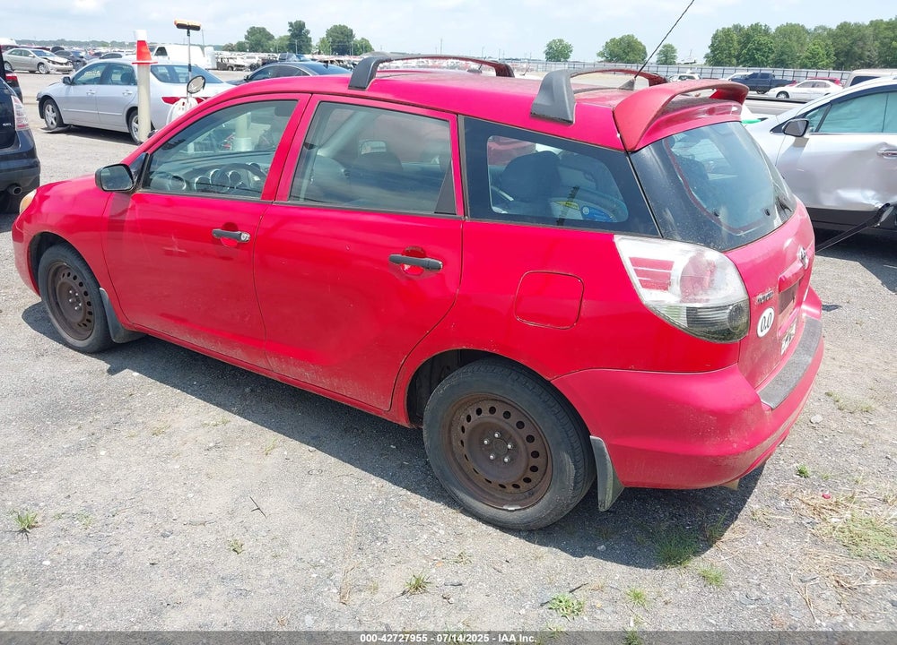 2005 TOYOTA MATRIX VIN: 2T1KR32EX5C412139