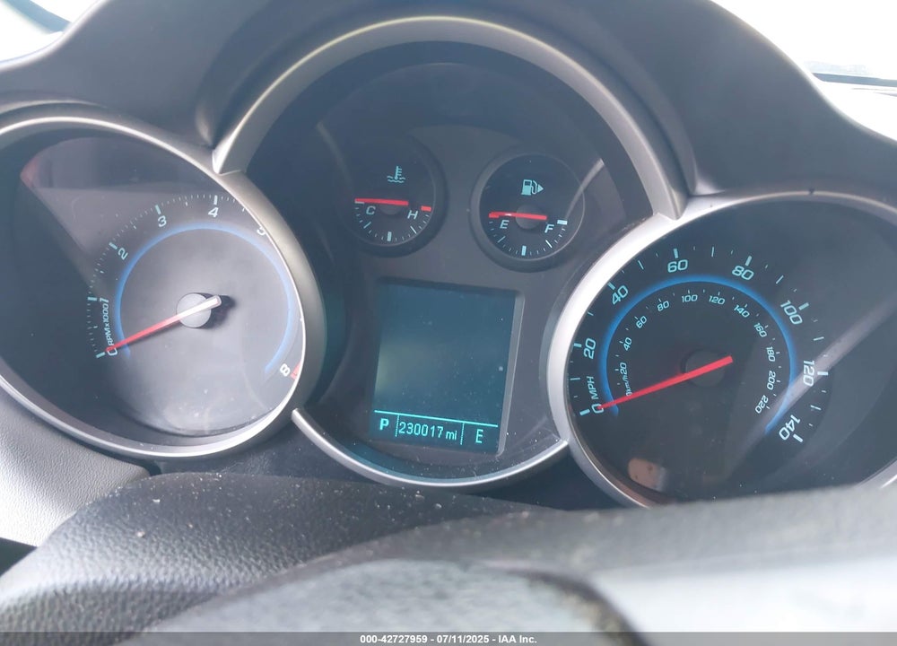 2013 CHEVROLET CRUZE VIN: 1G1PA5SH7D7121416