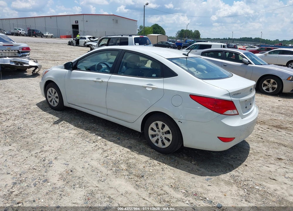 2017 HYUNDAI ACCENT SE VIN: KMHCT4AE9HU368165