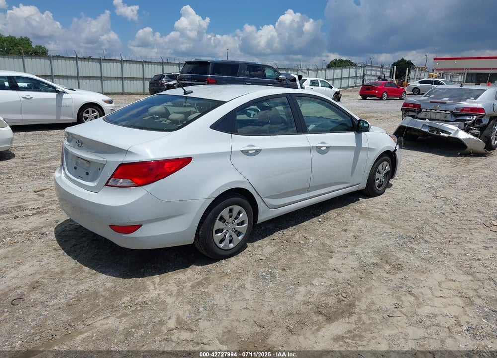 2017 HYUNDAI ACCENT SE VIN: KMHCT4AE9HU368165