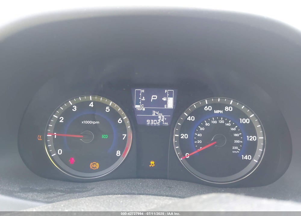 2017 HYUNDAI ACCENT SE VIN: KMHCT4AE9HU368165