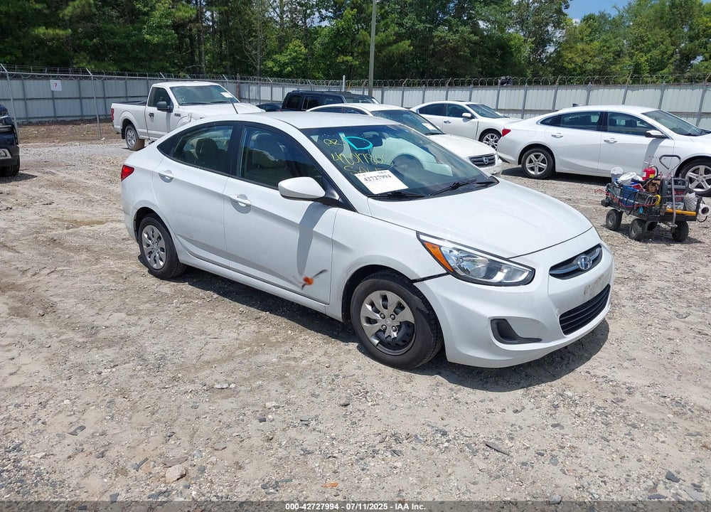 2017 HYUNDAI ACCENT SE VIN: KMHCT4AE9HU368165