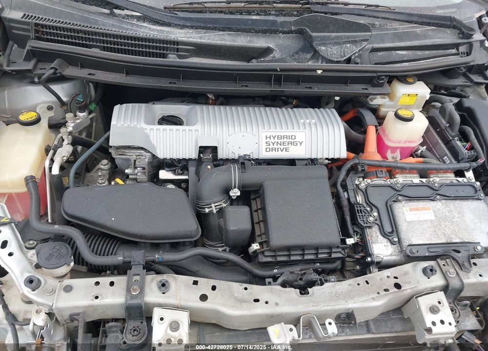 2011 TOYOTA PRIUS THREE VIN: JTDKN3DU9B0267536