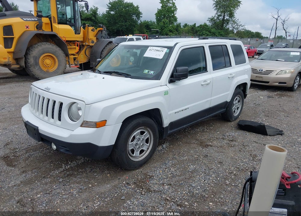 2015 JEEP PATRIOT VIN: 1C4NJRBB9FD248139