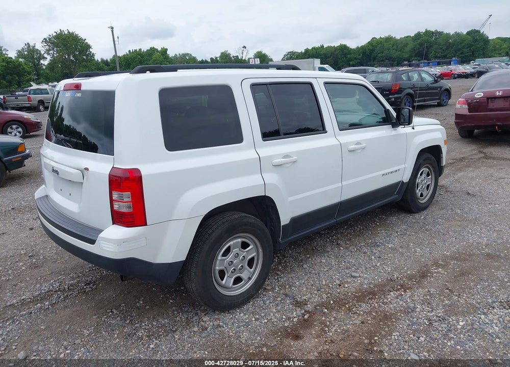 2015 JEEP PATRIOT VIN: 1C4NJRBB9FD248139