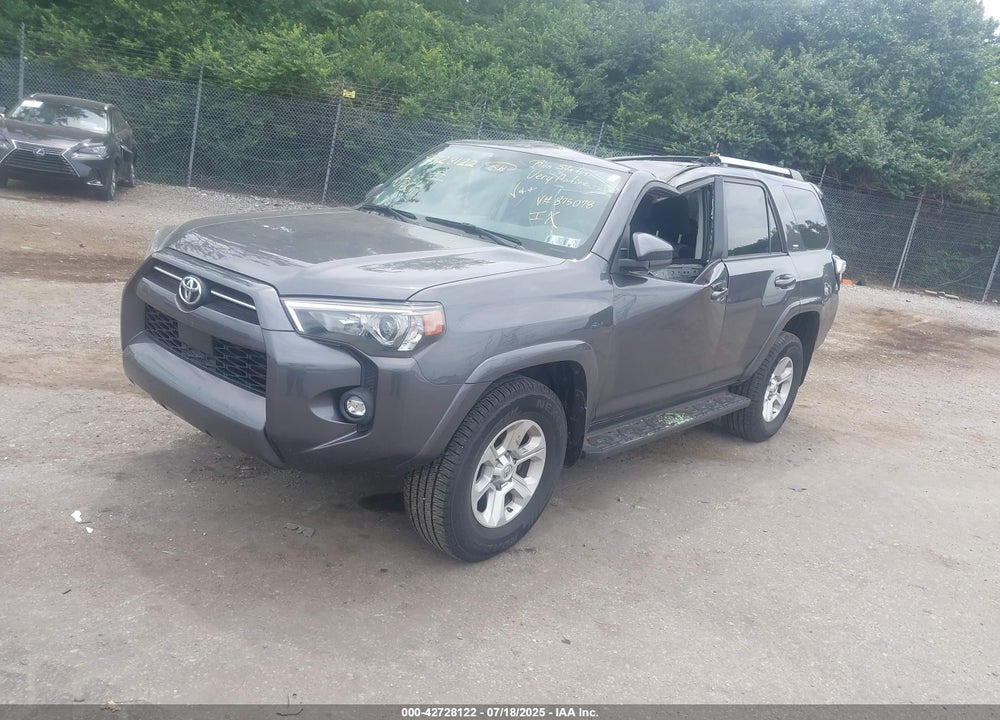 2021 TOYOTA 4RUNNER VIN: JTEMU5JR9M5875078