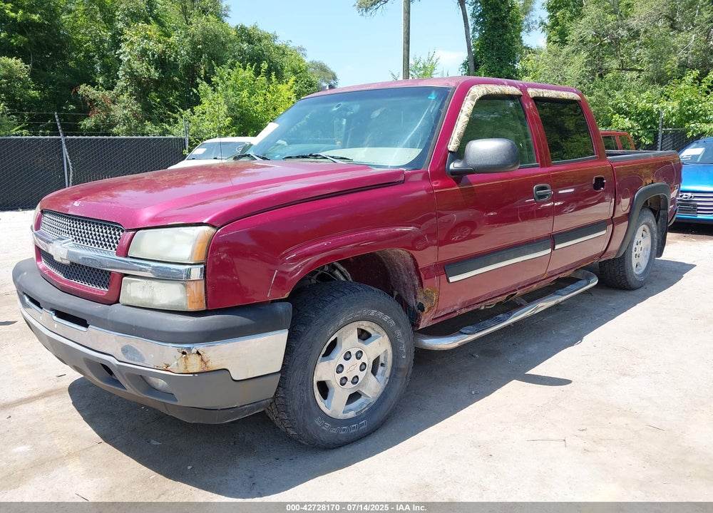 2005 CHEVROLET SILVERADO 1500 Z71 VIN: 2GCEK13T951244625