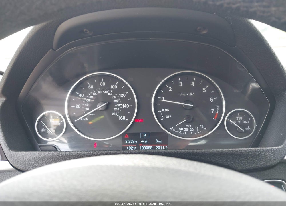 2015 BMW 328I XDRIVE VIN: WBA3B3C5XFF546632