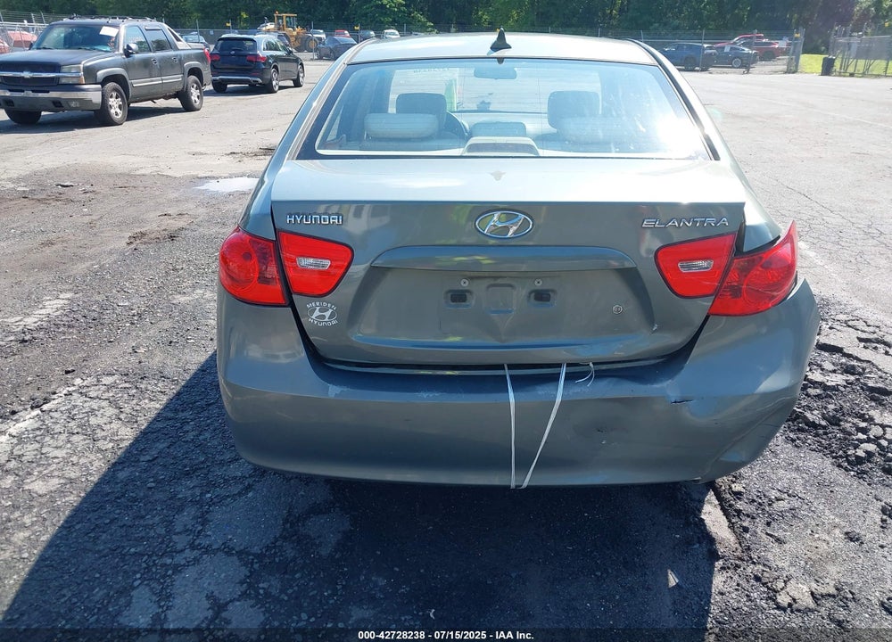 2009 HYUNDAI ELANTRA GLS VIN: KMHDU46D59U755895