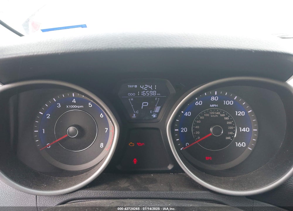 2011 HYUNDAI ELANTRA VIN: KMHDH4AE8BU118056