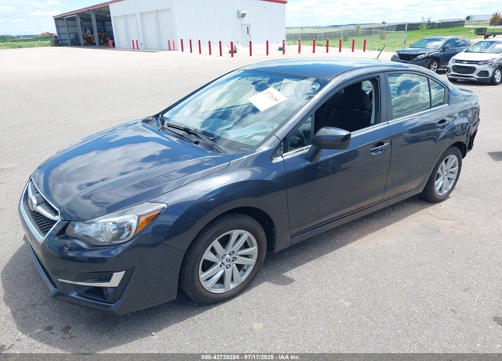 2016 SUBARU IMPREZA 2.0I PREMIUM VIN: JF1GJAB67GH023361