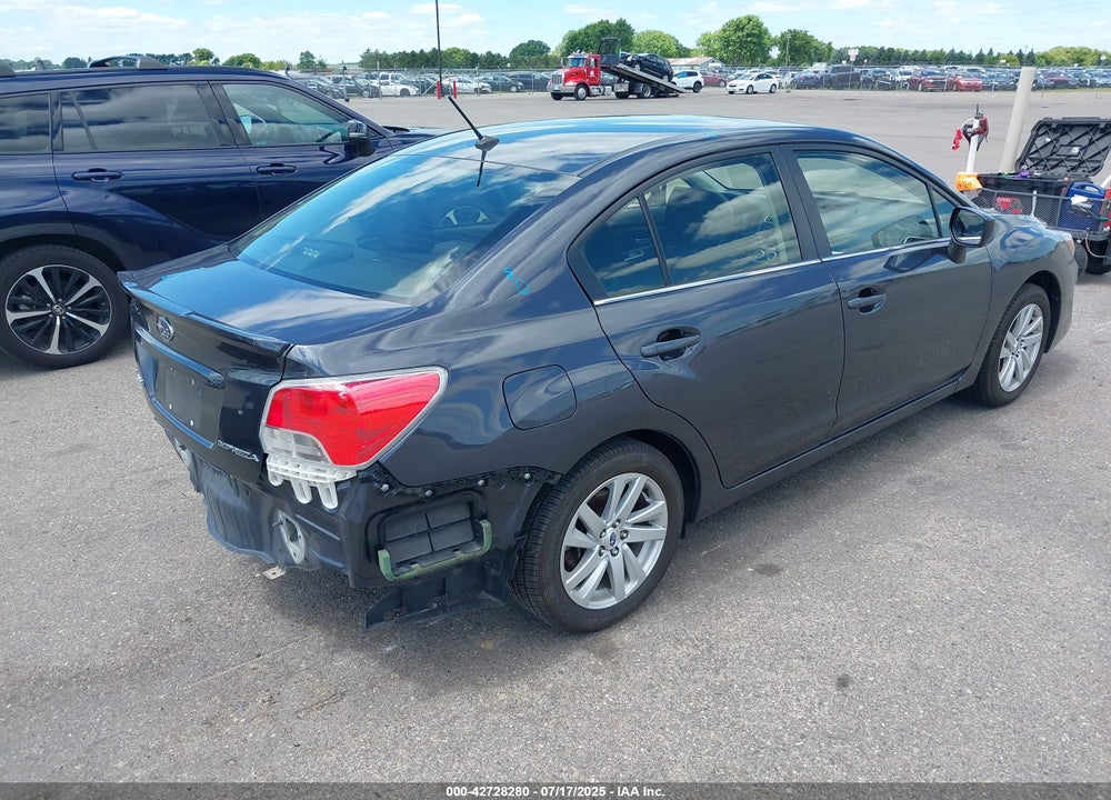 2016 SUBARU IMPREZA 2.0I PREMIUM VIN: JF1GJAB67GH023361