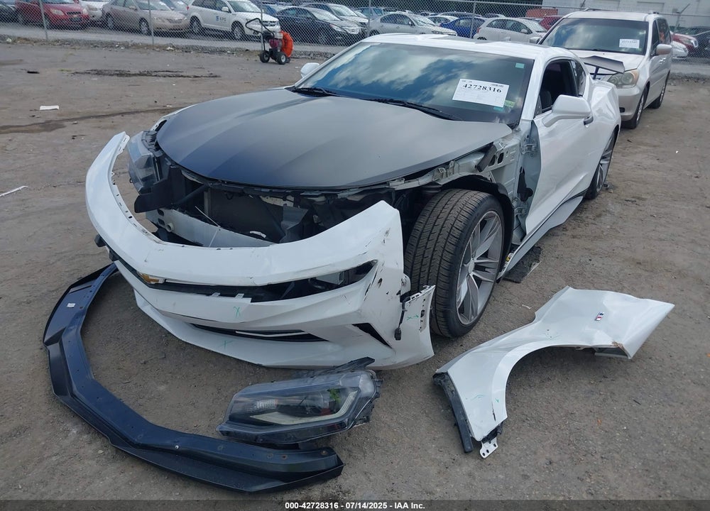 2016 CHEVROLET CAMARO 1LT VIN: 1G1FB1RS4G0119574