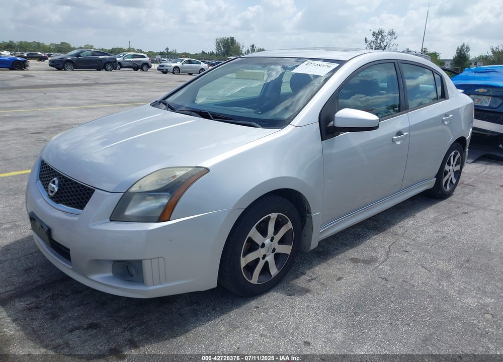 2012 NISSAN SENTRA VIN: 3N1AB6AP7CL657434