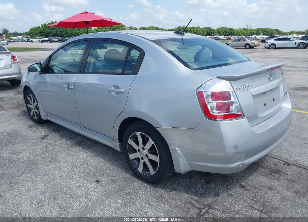 2012 NISSAN SENTRA VIN: 3N1AB6AP7CL657434