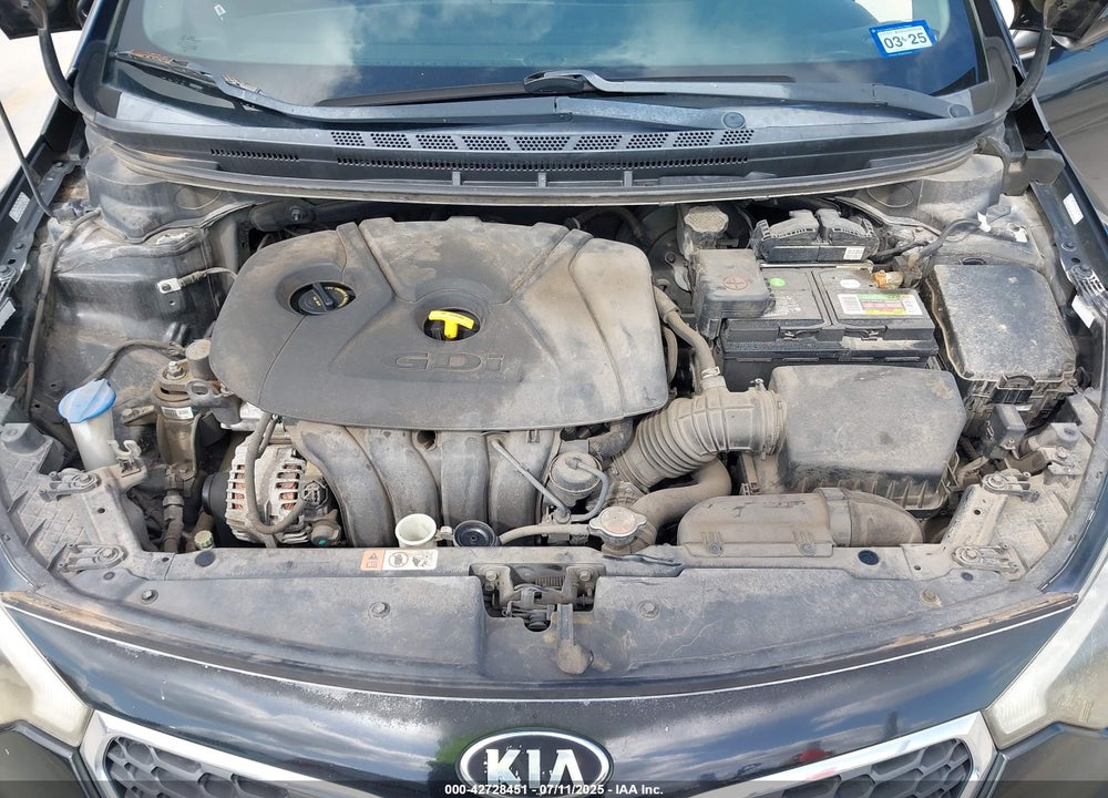2016 KIA FORTE VIN: KNAFX4A85G5451503