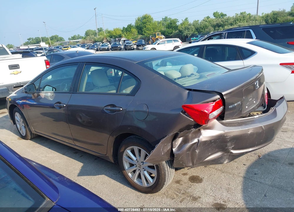 2012 HONDA CIVIC VIN: 2HGFB2F88CH541022