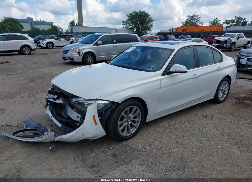 2016 BMW 3 SERIES VIN: WBA8E5G54GNT41656